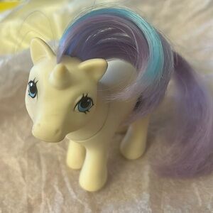 Vintage 80s G1 My Little Pony Baby Unicorn Glory (11B)